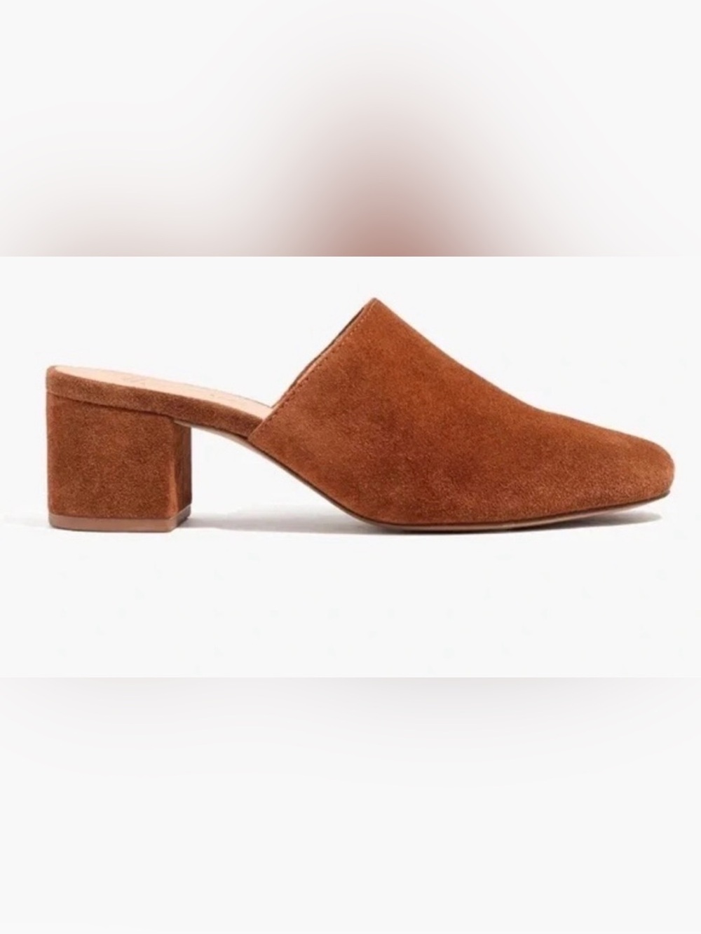 Madewell The Walker Mule Slip On in Brown Suede Size US 7